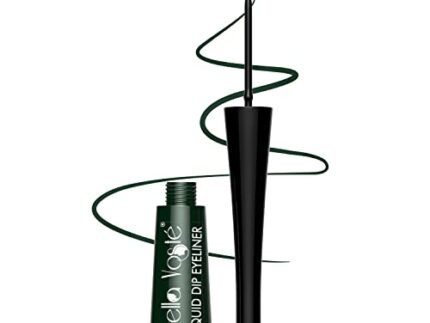 Bella Voste Liquid Eyeliner | 24 Hr Long Stay | Easy to Glide | Water-Proof | Smudge-Proof | No Transfer | Cruelty Free | Made in India |Glazed Green (04)