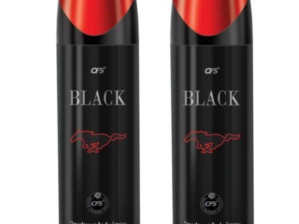 CFS Black Deodorant Body Spray Long lasting Freshness Combo