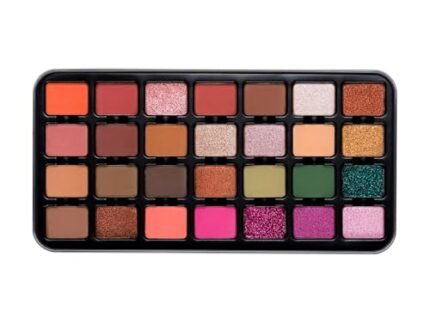 Character Pro Eyeshadow Palette – 35 Highly Pigmented Shades | Matte, Shimmer & Metallic Finishes | Warm, Neutral & Cool Tones | Blendable, Travel-Friendly with Mirror | Vegan & Cruelty-Free