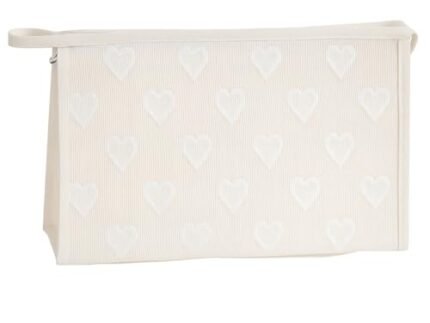 Coslifestore Transluscent Waterproof Cosmetic Pouch– Travel Makeup Bag Organizer for Women – Cosmetic/Skincare/toiletries/Medicine/Accessories Organiser for Travel and Daily use (White)