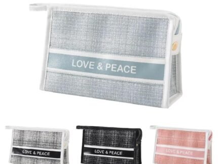 Cosmetic Bags Cute Travel Makeup Bag Set for Purse, Multifunctional Holographic Portable Makeup Bags Waterproof Toiletry Bags for Women and Girls, Multicolor-1PCS (Cosmetic Pouch)