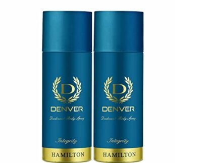 DENVER Integrity Body Deodorant (165ML Each) – Pack of 2 | Long Lasting Luxury Fragrance Deo Spray Long Lasting For Men