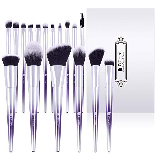 DUCARE Makeup Brushes Set- purple, 17 Pcs DUCARE Makeup Brushes Set- purple, 17 Pcs