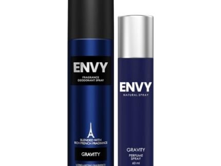 ENVY Gravity Gift Pack Deodorant – 120ML & Gravity Perfume – 60ML (Combo Pack of 2)