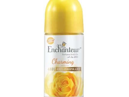 Enchanteur Charming Roll-On Anti-Perspirant Deodorant | 48-Hour Odour Protection, Quick-Dry & Non-Sticky | Floral French Fragrance | 50 ML
