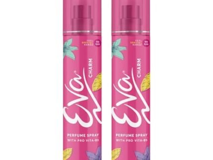 Eva Charm No Gas Perfume Spray | Long Lasting Perfume Body spray | Floral Grace With Shades Of Mandrine Orange & Cashmirwood | Deodorants Women | 120 Ml | Pack Of 2
