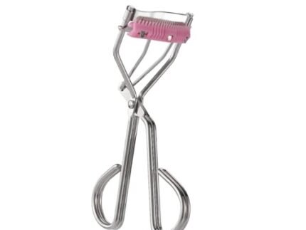 Eyelash Curlers with Small Eyelash Comb & Refill Pads, High On Lash Curler Stainless Steel Eyelash Makeup Tool for Eye-Opening & Lifted Lashes, Wide Angle Beauty Curling Natural Styling