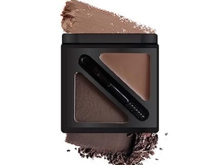 FACES CANADA HD Shape Up Brow Kit – Brown 02, 2.8g | Eyebrow Duo Kit – Wax & Powder With Brush | Long-Lasting | Precise & Natural Looking | Rich Color Payoff | Shaped & Defined Brows | Cruelty-free