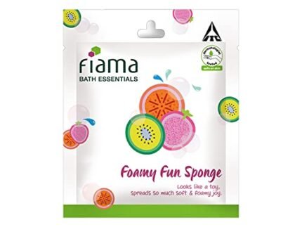 Fiama Bath Essential Foamy Fun Sponge Bath Accessories, Dermatologist Tested, Safe on Skin, Pack of 1