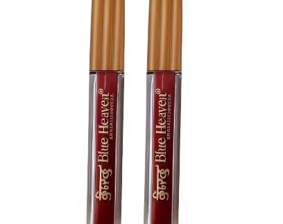 Forever Matte Glossy Sindoor, Long Lasting, Smudgeproof,pack of 2 (maroon -pack of 2)