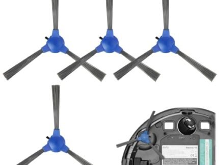 HASTHIP® Replenishment Kit, 4Pcs Replacement Side Brushes for EUFY 11S RoboVac 30 11 MAX 15C, Universal Replacement Parts Replacement Accessories Vacuum Floor Cleaner Robot Replacement Side Brush