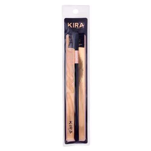 KIRA Professional Dual-Ended Eyebrow Brush and Comb – Precision Lash & Brow Grooming Tool for Makeup and Styling KIRA Professional Dual-Ended Eyebrow Brush and Comb – Precision Lash & Brow Grooming Tool for Makeup and Styling