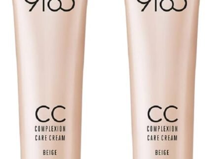 LAKMÉ 9 To 5 CC Cream, 01 – Beige, Light Face Makeup With Natural Coverage, SPF 30 – Tinted Moisturizer To Brighten Skin, Conceal Dark Spots, 30g (Pack of 2)