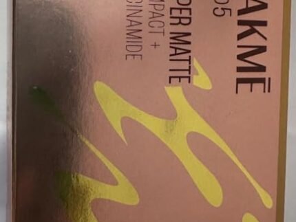 LAKME 9TO5 SUPER MATTE COMPACT+ NIACINAMIDE (8G) APRICOAT