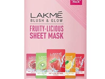 LAKMÉ Blush & Glow Strawberry Sheet Mask, 25 Ml
