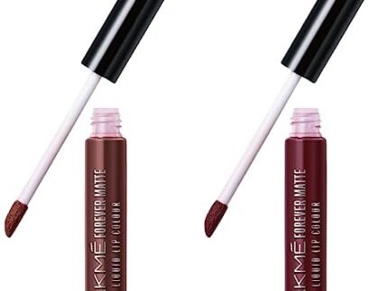 LAKMÉ Forever Matte Liquid Lip Color, 5.6 ml – Wine Touch & Brown Espresso