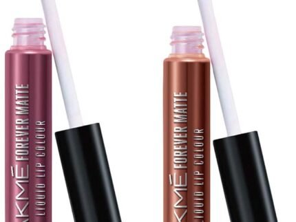 LAKMÉ Forever Matte Liquid Lip Colour, Mauve Ecstasy, 5.6 Ml & Forever Matte Liquid Lip Colour, Nude Twist, 5.6 Ml