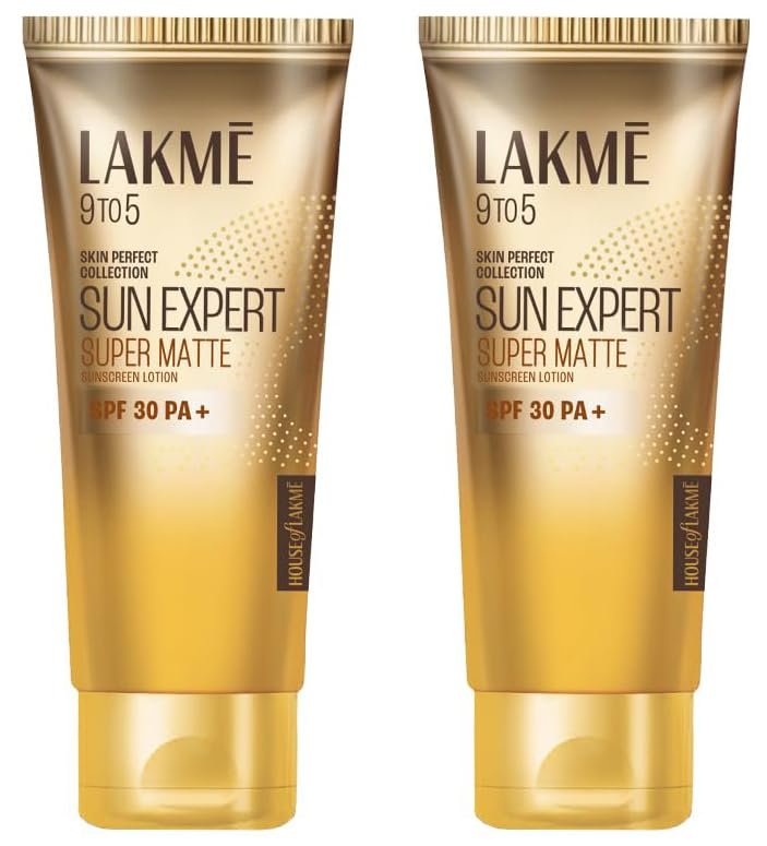LAKMÉ Sun Expert SPF 30 Ultra Matte Lotion, 100 ml (Pack of 2) LAKMÉ Sun Expert SPF 30 Ultra Matte Lotion, 100 ml (Pack of 2)