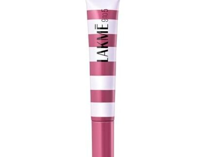 Lakme 9to5 Hya Beach Edit Lip Gloss Stain – 6 Raspberry Sorbet, Long Lasting Stain, For Soft and Nourished Lips, with Linoleic Acid & Hyaluronic Acid, SPF 15, Non-Sticky and Lightweight, 10 ml