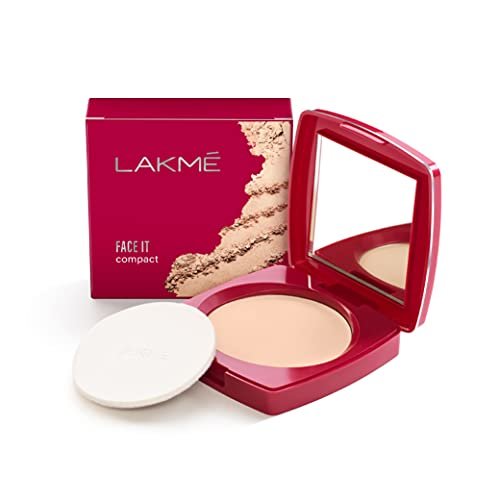 Lakme Forever Matte Compact, Smooth Finish, Lightweight Compact Powder That Lasts for 12 HrsFor A Natural Even Toned Look, Coral, 9g Lakme Forever Matte Compact, Smooth Finish, Lightweight Compact Powder That Lasts for 12 HrsFor A Natural Even Toned Look, Coral, 9g