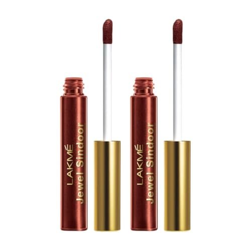 Lakmé Jewel Sindoor, Maroon, 4.5ml (Pack of 2) Lakmé Jewel Sindoor, Maroon, 4.5ml (Pack of 2)
