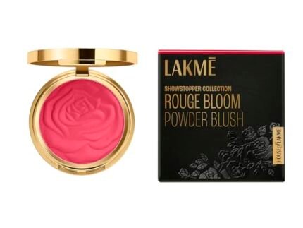 Lakme Showstopper Collection Rouge Bloom Powder Blush Vintage Rose -12g