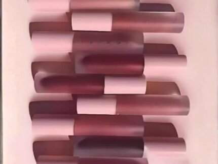 Lipstiks Combo Pack of 8 Liquid Mini Lipstick | The Forever Nude Edition | Chocolate, 10 ml |