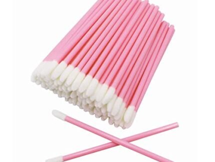Make Up Disposable Lip Brush/Lipstick Lip Gloss Wands/Eyeshadow Brushes Applicator Tool Makeup Beauty Tool Kits Travel Friendly (Multicolor Pack of 50pcs) (25, 50)