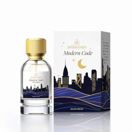 Modern Code Eau de Parfum 50ml – Spicy Woody Perfume for Men – Long Lasting Fresh Masculine Fragrance with Apple Ginger Bergamot – Premium Gift for Office & Casual Wear Modern Code Eau de Parfum 50ml – Spicy Woody Perfume for Men – Long Lasting Fresh Masculine Fragrance with Apple Ginger Bergamot – Premium Gift for Office & Casual Wear