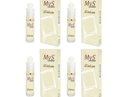 Mys Perfume DIRHAM Roll On Attar 6ml | Budget Series | Combo pack of 4 Pieces | Long Lasting fragrance | Men & Women| Pocket Perfume Roll On |100% Free from Alcohol.