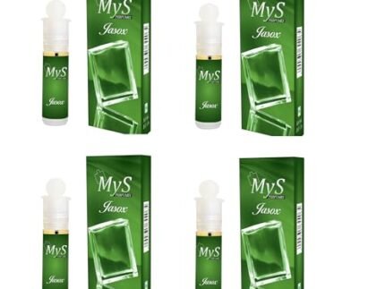 Mys Perfume JASOX Roll On Attar 6ml | Budget Series | Combo pack Set of 4| Long Lasting Jasmine fragrance | Men & Women| Pocket Perfume Roll On |100% Free from Alcohol.