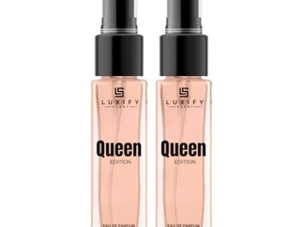 Queen Perfume Combo Grapefruit,Vanilla,Jasmine & Musk | Long Lasting EDP Fragrance Scent, Pack of 2, 8 ml Each