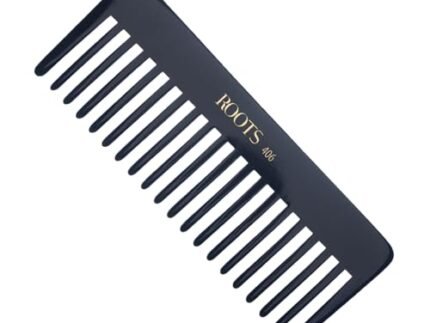 ROOTS – Professional Hair Cutting Comb | Salon Grade | Ideal for Women’s Hair Sectioning, Partition, Highlighting, Colouring | Round Teeth prevent Hair damage | Length – 6.37 Inch | Model No. 406