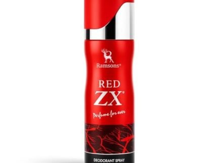 Ramsons – RED ZX Deodorant Spray 200 ML | Body Perfume For Men | TN – Bergamot, Lemon, Lavender, Rosemary, Basil, Mint | MN – Carnation, Jasmine, Allspice | BN – Musk, Amber, Cedar, Patchouli, Mossy