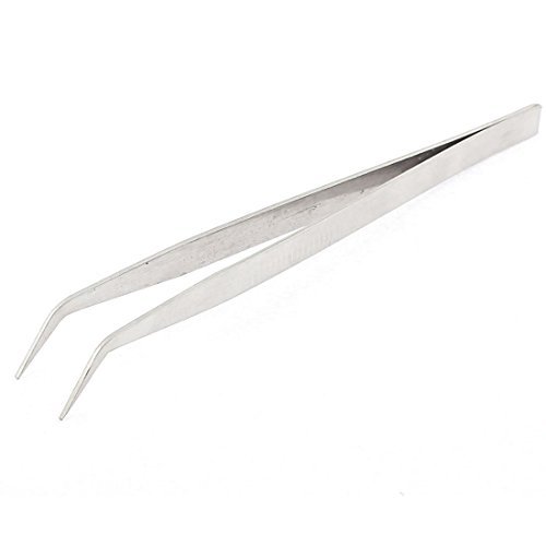 Stainless Steel Kitchen Tweezer, Long Food Tongs, Curved Tip Home Medical Tweezers, Garden Kitchen Stainless Steel Kitchen Tweezer, Long Food Tongs, Curved Tip Home Medical Tweezers, Garden Kitchen