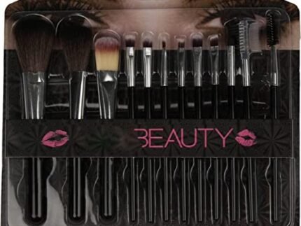 Sunaina Makeup Brush Set Beauty Brush for Eyeshadow, Foundation, eye, Face, concealer Brush Set for Party Makeup Womens (Pack of 12 pcs)