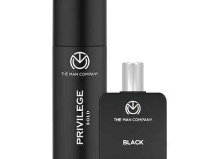The Man Company Black & Bold Perfume for Men – Set of 2 | Premium Long-Lasting Fragrance for Him | Gift for Birthday, Anniversary | Valentine Gift set for Him