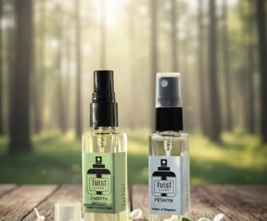 Tulsi Light Perfume Combo Set | Emryth Woods & Petavyn | 8ml Each | Long Lasting Pocket Perfume | Unisex Fragrance | Made in India