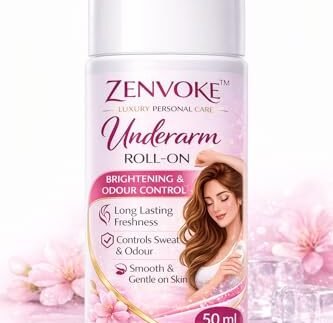 Underarm Roll On 50ml Body Odor Control Long Lasting Fresh Deodorant