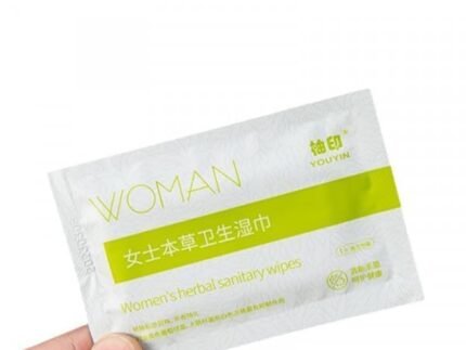 Women’s Herbal Sanitary Wipes (30 Wipes) Natural, Organic, and Eco-Friendly Feminine Hygiene Wipes with Essential for Freshness and Sensitive Skin