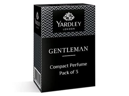 Yardley London Compact Perfume Tripack - Gentleman Royale + Gentelman Urbane + Gentleman Duke 18ml (Pack of 3)