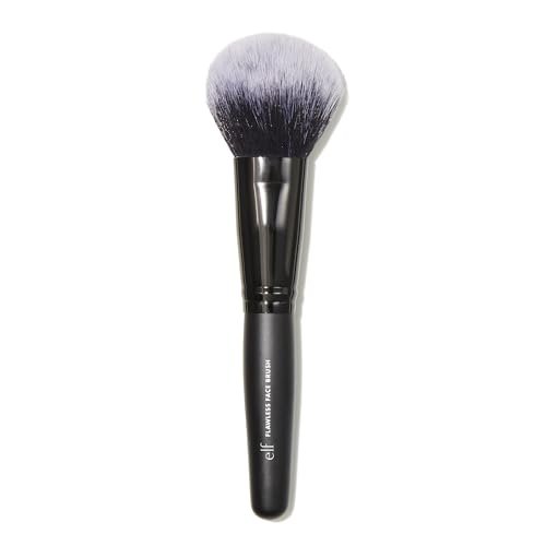 e.l.f. Flawless Face Brush, Vegan Makeup Tool For Flawlessly Contouring & Defining With Powder, Blush & Bronzer, Made With Cruelty-Free Bristles e.l.f. Flawless Face Brush, Vegan Makeup Tool For Flawlessly Contouring & Defining With Powder, Blush & Bronzer, Made With Cruelty-Free Bristles