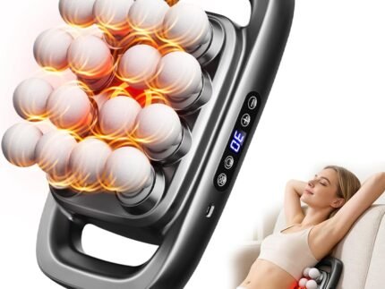16 Head Back Massager, Deep Tissue Massager for Back and Shoulders