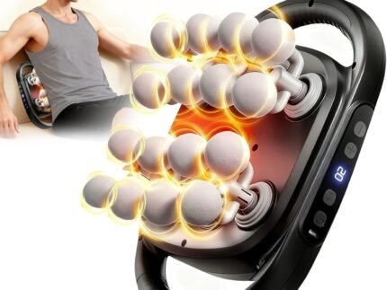 16-Head Deep Tissue Massage Gun, 20-Speed 9-Mode Percussion Massager