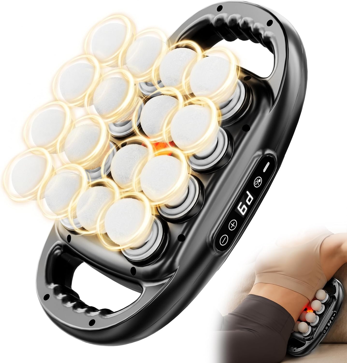 16 Head Deep Tissue Massage Gun, Handheld Percussion Massager 16 Head Deep Tissue Massage Gun, Handheld Percussion Massager