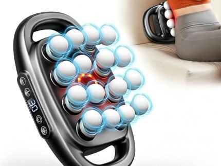 16-Head Massage Gun Kit, With 3 Modes And 30 Levels Of Adjustable Strength, Electric Deep Tissue Massager For Neck, Shoulder, Back, Leg Muscle Pain Relief, Ideal Gift For Women, Men, Moms And Dads