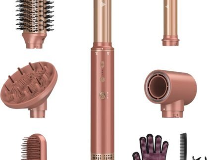 Mythsight StyleVibe 6-in-1 Air Styler with Hair Dryer & Auto-Wrap Curlers