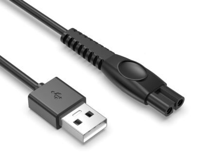 Nicpower 5V USB-A Charger Cord Fit for Philips Norelco 2000 2400 2600 3600 3900 5400 5000X 7200 i9000 Wet & Dry Electric Shaver Series 3000 5000 7000, Fit for Phillips OneBlade Trimmer Razor (1 Pack)
