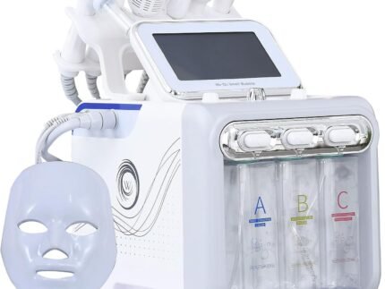 Hydrogen Oxygen 7 in1 Facial Care Machine with Mask Multifunctional Face Skin Care Device Elite
