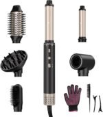 Mythsight StyleVibe 6-in-1 Air Styler with Hair Dryer & Auto-Wrap Curlers